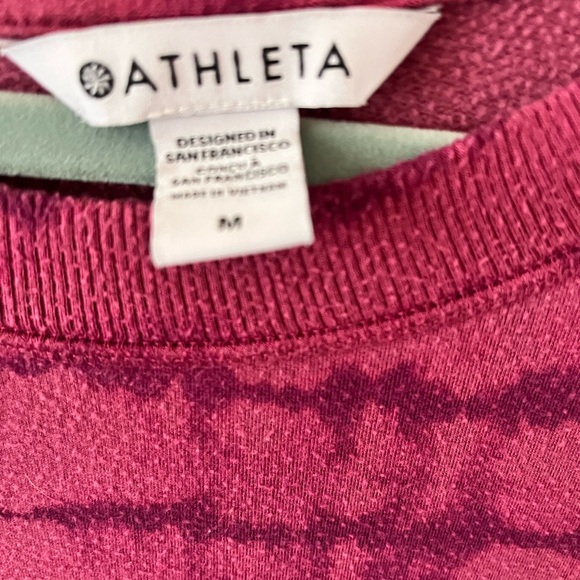 Athleta -  Coaster Luxe Tie Dye Sweatshirt Mediym - Picture 2 of 5